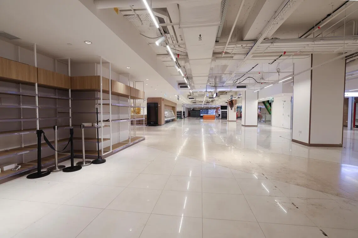 A vacated Eccellente by Hao Mart at Taste Orchard, taken on Nov 14, 2025.