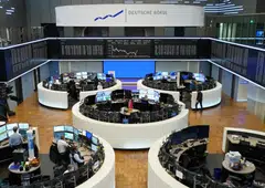 The Stoxx 600 ended 0.55 per cent higher at 581.34 points on Thursday.