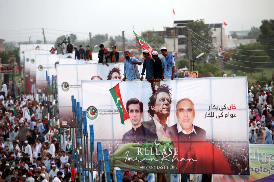 Analysts say that the main target of the digital disruption is the party of jailed opposition leader Imran Khan, who is still wildly popular and boosted by a young, tech-savvy voter base.