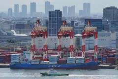 Exports to the US in July fell 10.1% from a year earlier, with automobiles slumping 28.4% and automotive components down 17.4%.