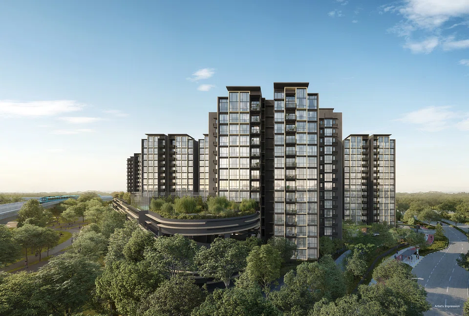 Tengah Town's first executive condominium, Copen Grand.