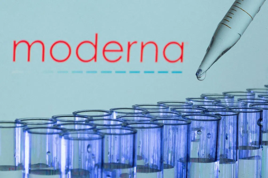 Moderna reported a net loss of US$1.3 billion, or US$3.33 per share, for the second quarter. 