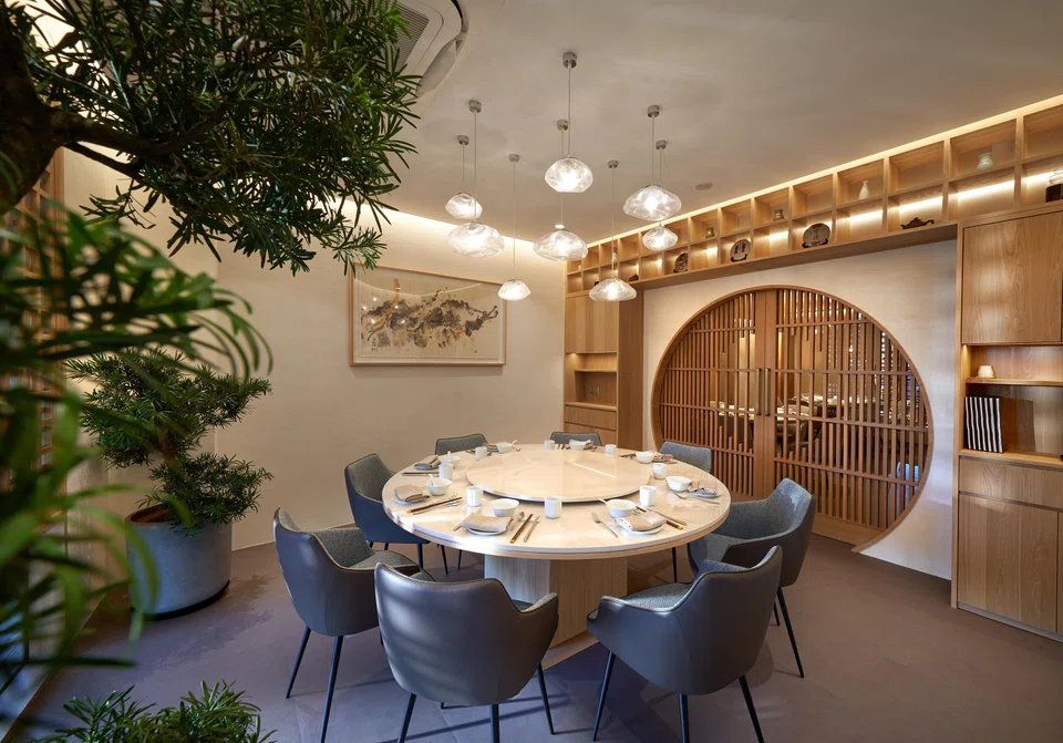 Yue Bai's minimalist interiors.