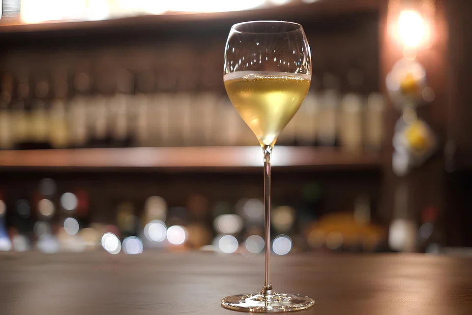 Tea cocktail at D.Bespoke Bar.