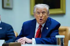 The seizure is the first known action against an oil tanker since President Trump ordered a large US military build-up in the region and carried out strikes against suspected drug vessels.