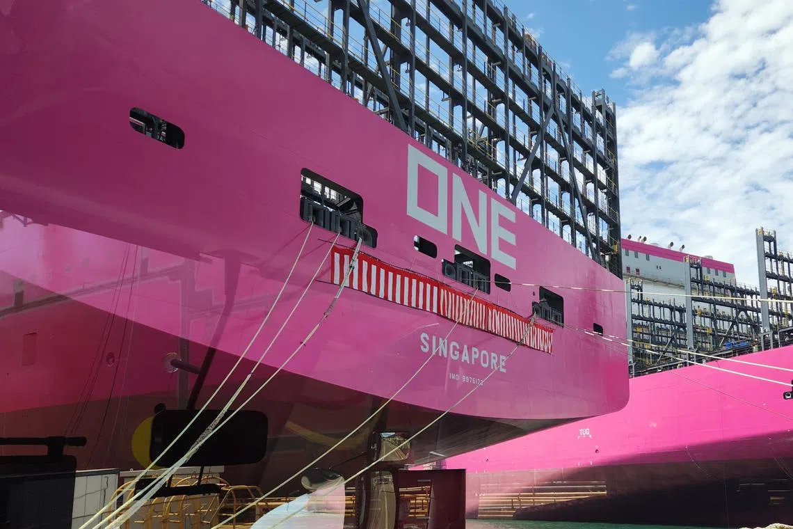 Ocean Network Express is rolling out a fleet of 32 new ships that will be able to use alternative marine fuels.