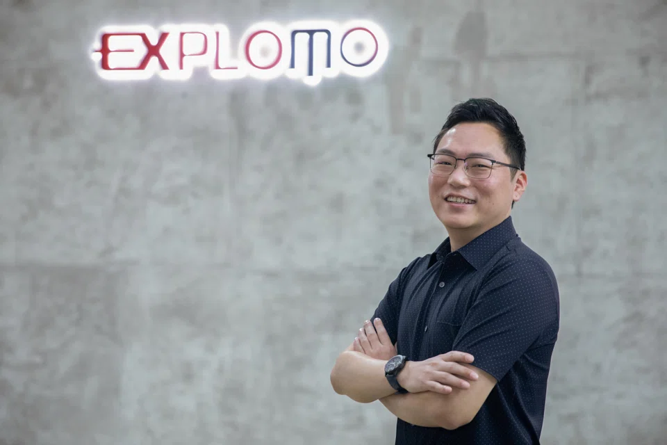 Lim Jun Shan, CEO of Explomo Corp, says "the government wants to establish Singapore as a sports and entertainment hub", so the acquisition of the company's competitor Glorious Singapore came at the right time.