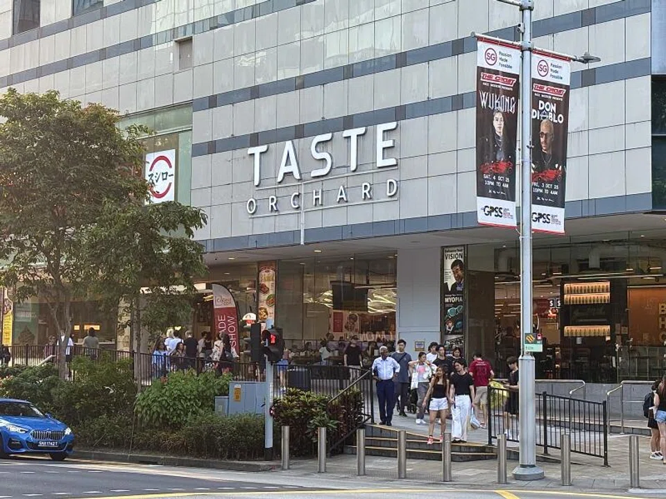 Taste Orchard was billed as a five-storey food and beverage haven, spanning more than 155,000 sq ft of retail space that included Hao Mart’s Eccellente supermarket across three storeys.