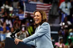  US Vice President Kamala Harris started August with US$377 million cash on hand, the largest war chest at this point in an election cycle.