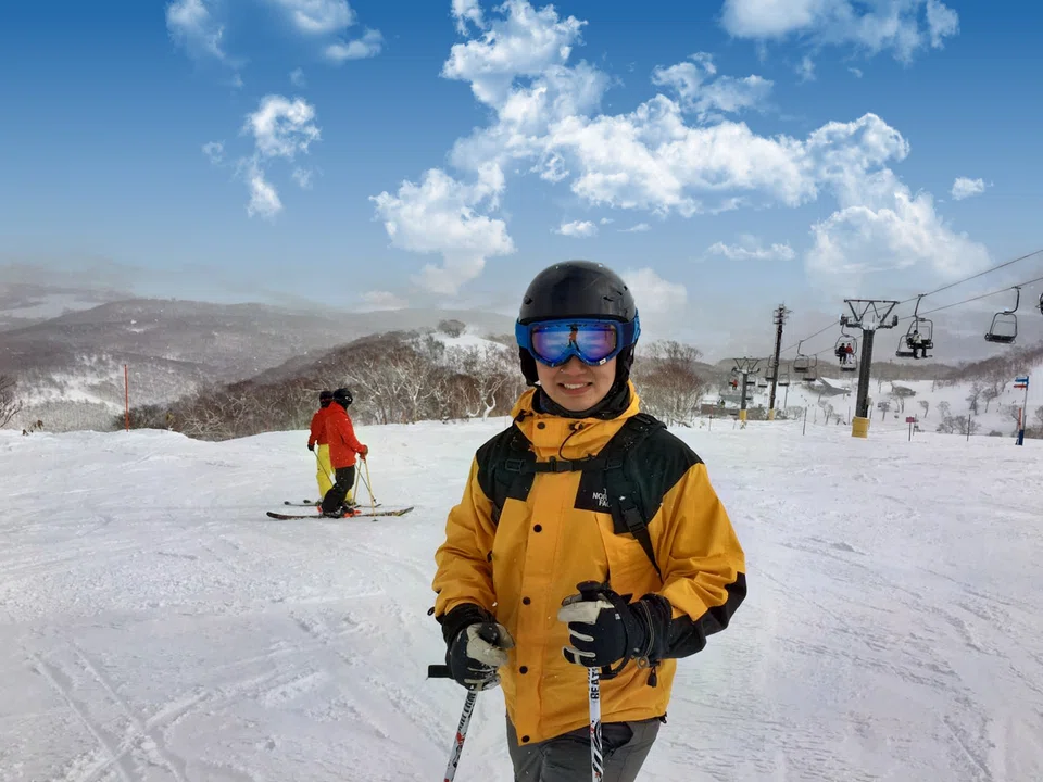 "Prior to the Covid pandemic, I would make a point of going skiing a few times a year. It helped me to not only challenge myself in a new area (sports and the great outdoors), but also to find new perspectives and inspiration in my professional life," says Kelvin Fu, managing partner at Gunung Capital, in Niseko, Japan in this photo.