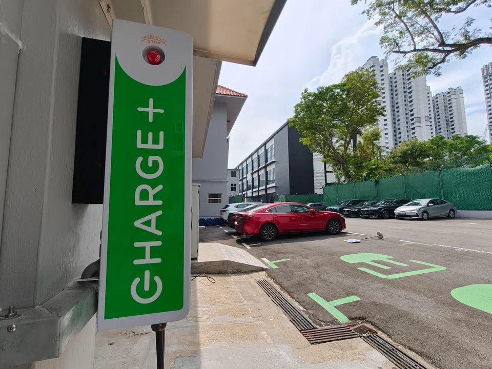 Charge+ has Singapore’s largest EV-charging network, with around 4,200 such charging points. 