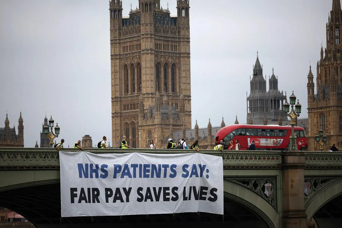 The doctors’ strikes, which saw appointments cancelled and treatment delayed, were among a series of public and private sector walk-outs over pay and conditions as inflation soared.