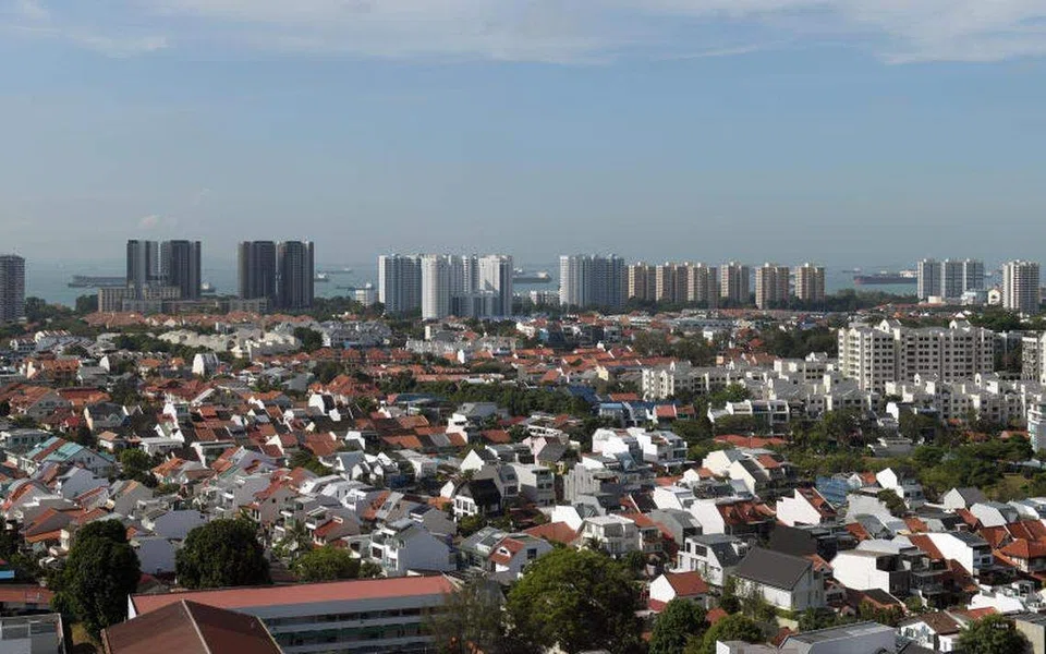 Prices of private homes grew by 0.7 per cent in the first quarter of the year after December's cooling measures, down from 5 per cent in Q4 2021. ST