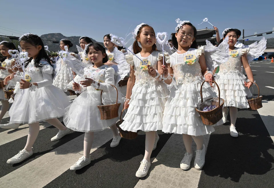 South Korean children born today will share the country with a mere 12 million people when they turn 75, and only six million compatriots will be around to celebrate their 100th birthday. 