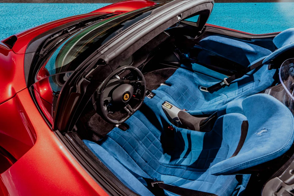 If just seeing a Daytona is a treat, climbing aboard it is an occasion.