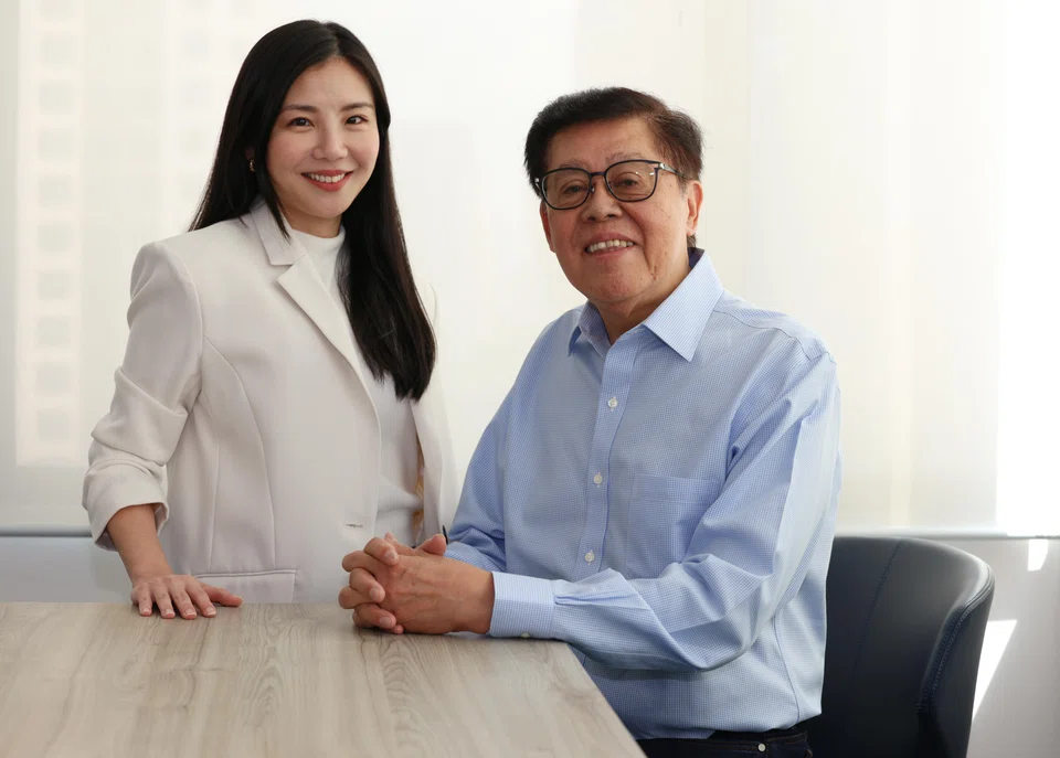 Eva Tan, chief commercial officer, and Eddy Lee,  chairman and chief executive officer of IX Biopharma; the company wants to lead the world in longevity
