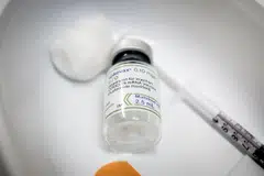 Moderna expects US$4 billion in revenue next year from sales of its Covid-19 shot, Spikevax (above), and its respiratory syncytial virus vaccine, which is not yet approved.