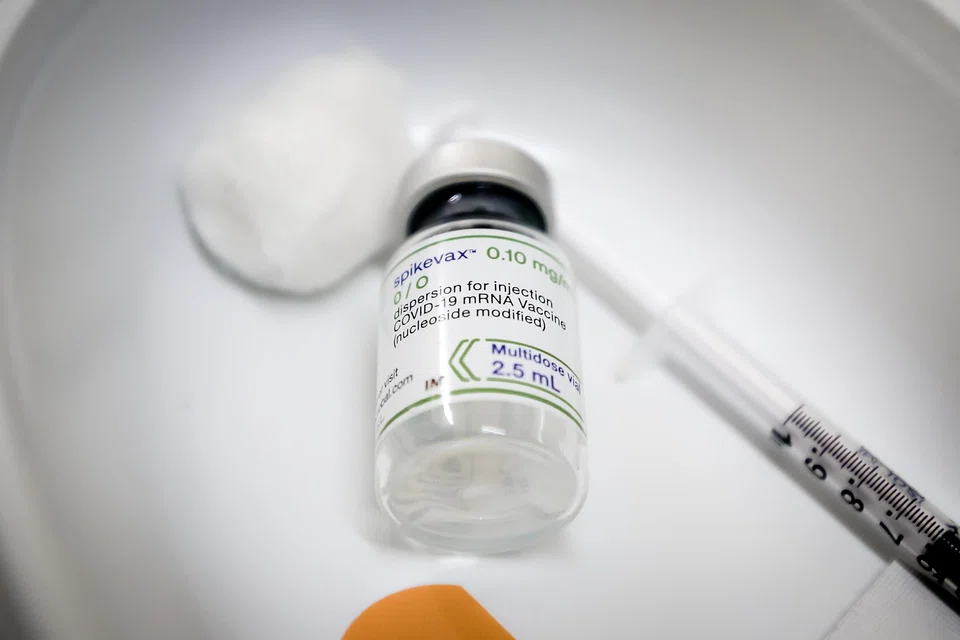 Moderna expects US$4 billion in revenue next year from sales of its Covid-19 shot, Spikevax (above), and its respiratory syncytial virus vaccine, which is not yet approved.
