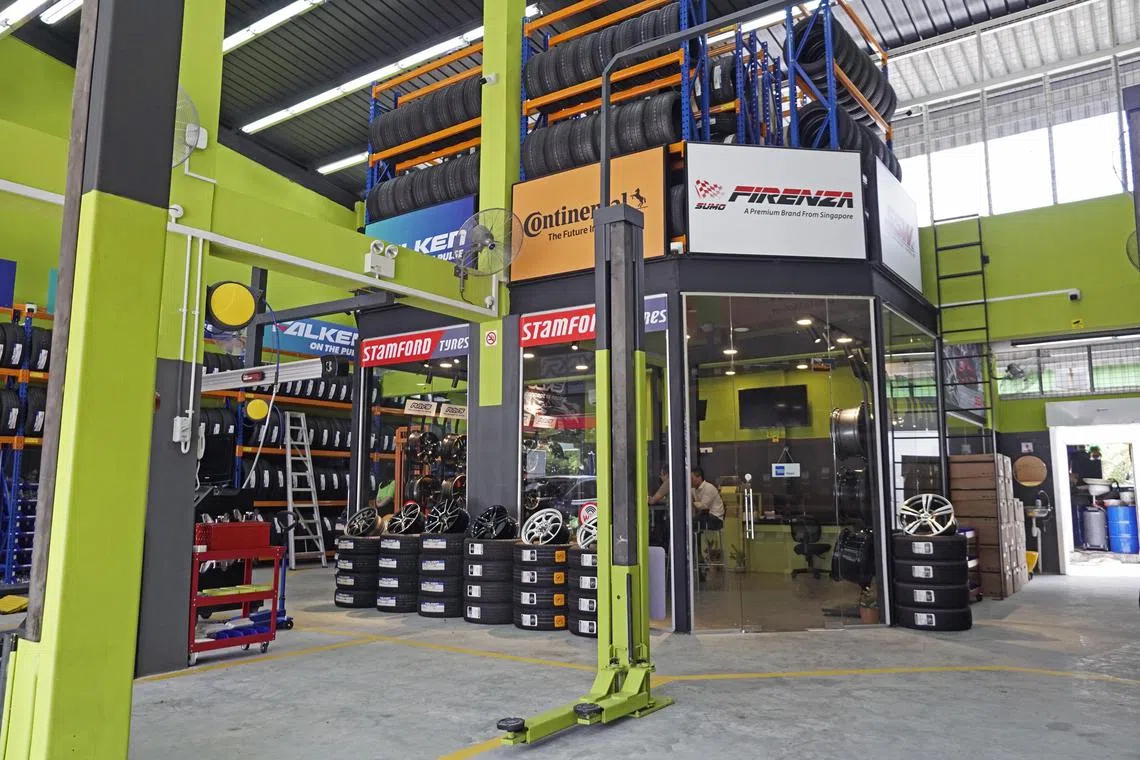 Stamford Tyres' gross profit margin remains relatively stable at 25.3 per cent, compared to 25.6 per cent in the previous corresponding period. 