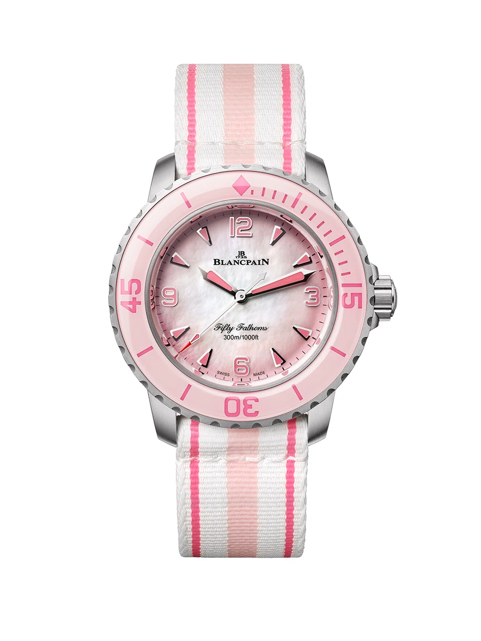 Blancpain introduces two new Fifty Fathoms Automatique models, designed specifically for women.