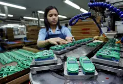 The Federation of Thai Industries said its industrial sentiment index fell to 87.1 in September from 87.7 in August.