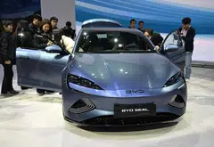 BYD introduced its Seal mid-sized sedan at Seoul Mobility Show, with a price starting from 47,500,000 won (S$43,570), excluding subsidies. 