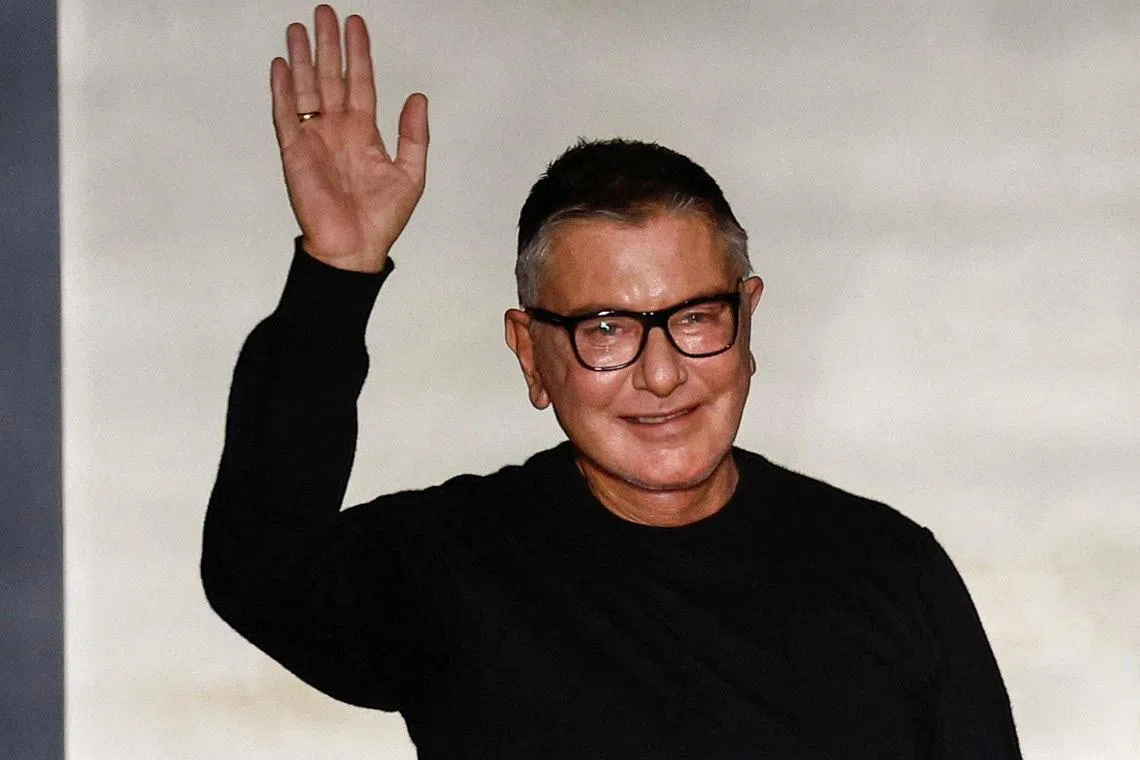According to the filing, Stefano Gabbana, 63, informed the company in December that he intended to step down as chair effective Jan 1. 