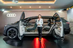 Electric and autonomous, the Urbansphere is one of three concept cars that foretell how Audi wants to reboot itself for the post-combustion era.