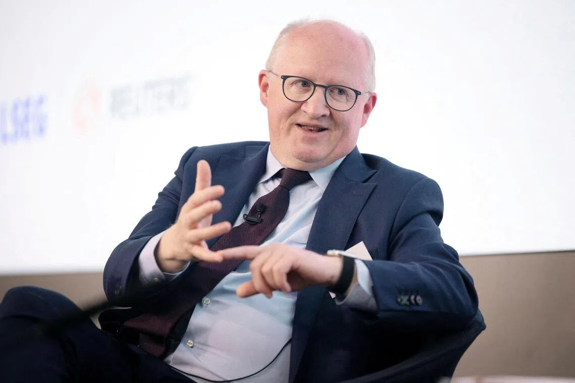 ECB chief economist Philip Lane expressed confidence in Fed policy and said the euro zone was likely to see a sustained stabilisation of inflation at 2 per cent.
