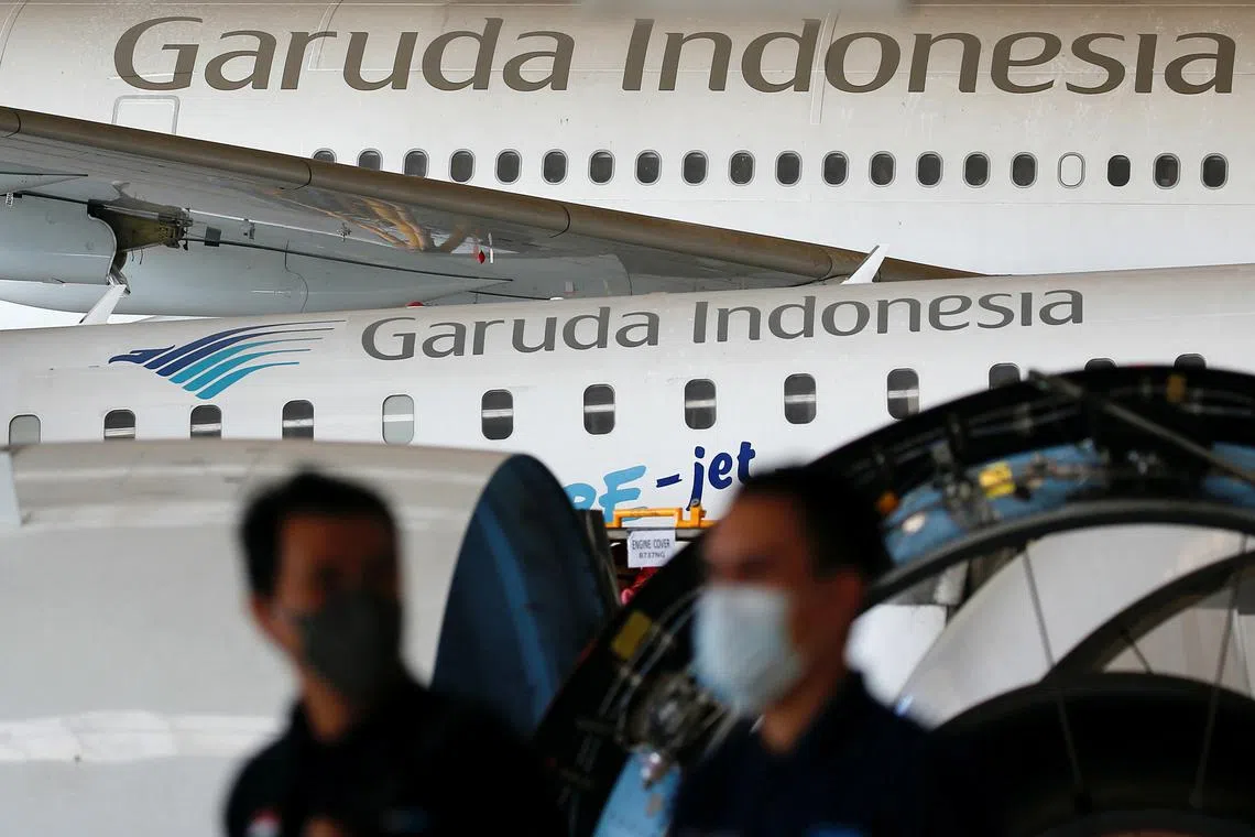INDONESIAN lawmakers on Friday (Apr 22) approved the government's plan to top up Garuda Indonesia's capital by 7.5 trillion rupiah (S$710.8 million) this year, once the carrier reaches a debt settlement with creditors, a government official said.
