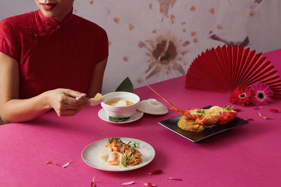 A feast awaits at Cherry Garden.