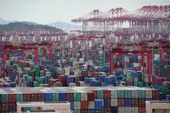 August economic data showed momentum in China’s export-led economic recovery remains frail. 