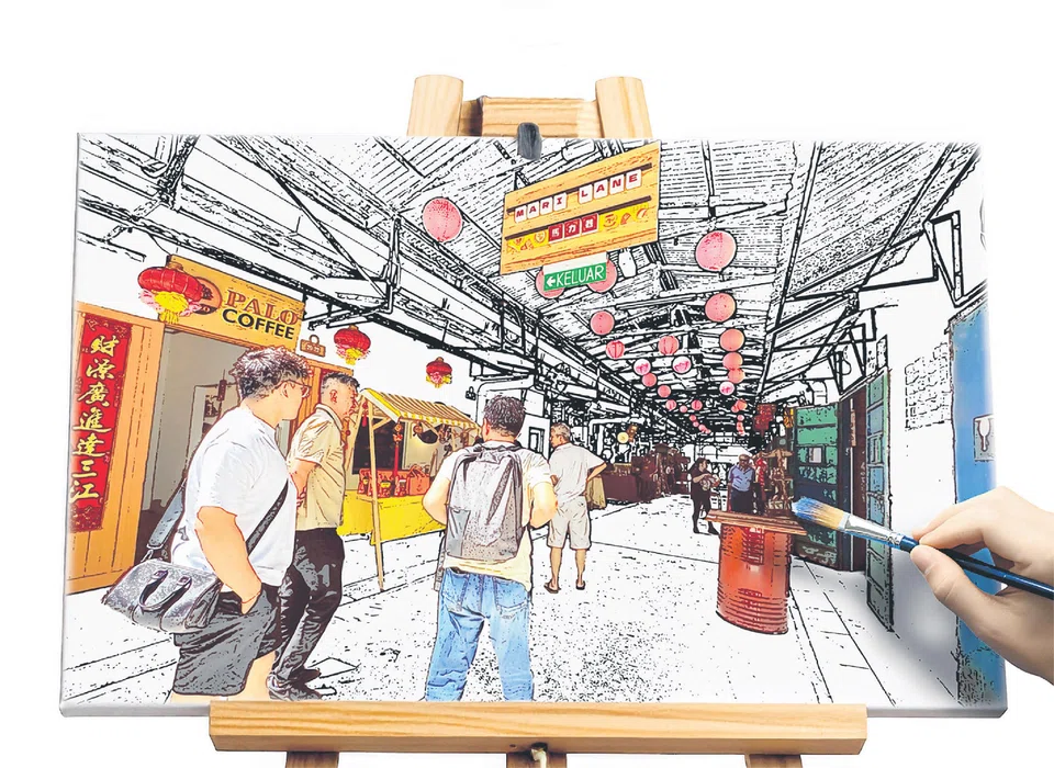 The once-disused horse stables at the Perak Turf Club in Malaysia have been repurposed into the Ipoh Stables Market, a nostalgic modern marketplace.