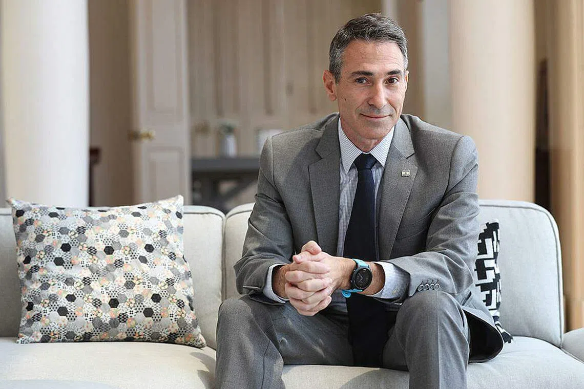 Psyched for success: Sagi Karni, Israel's ambassador to Singapore