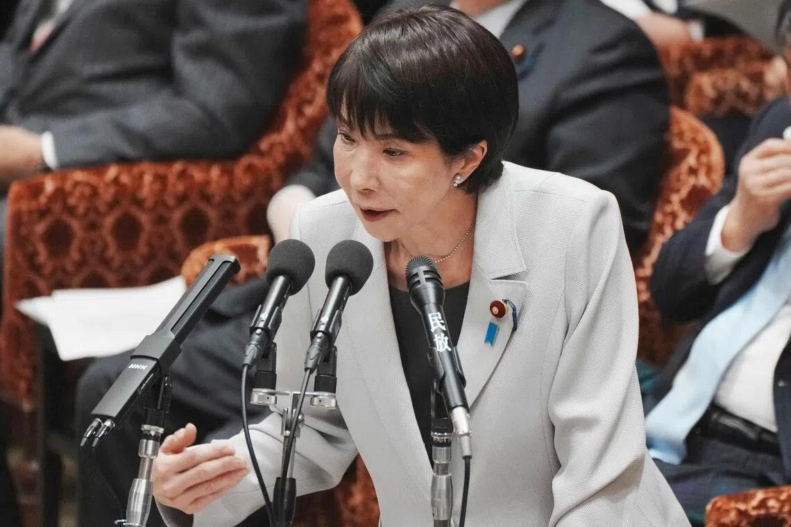 Japan's Prime Minister Sanae Takaichi also said she would not rule out a cut to Japan’s sales tax as a future option.