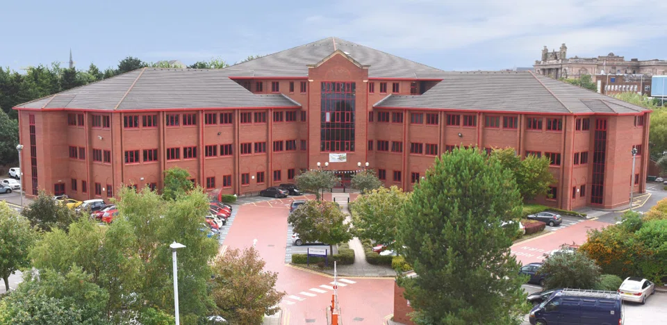 Great Western House, Birkenhead, which is a part of Elite UK Reit's portfolio. With all the trust's debt in sustainability-linked loans, improvements in assets energy performance would help optimise borrowing costs, the manager noted. 