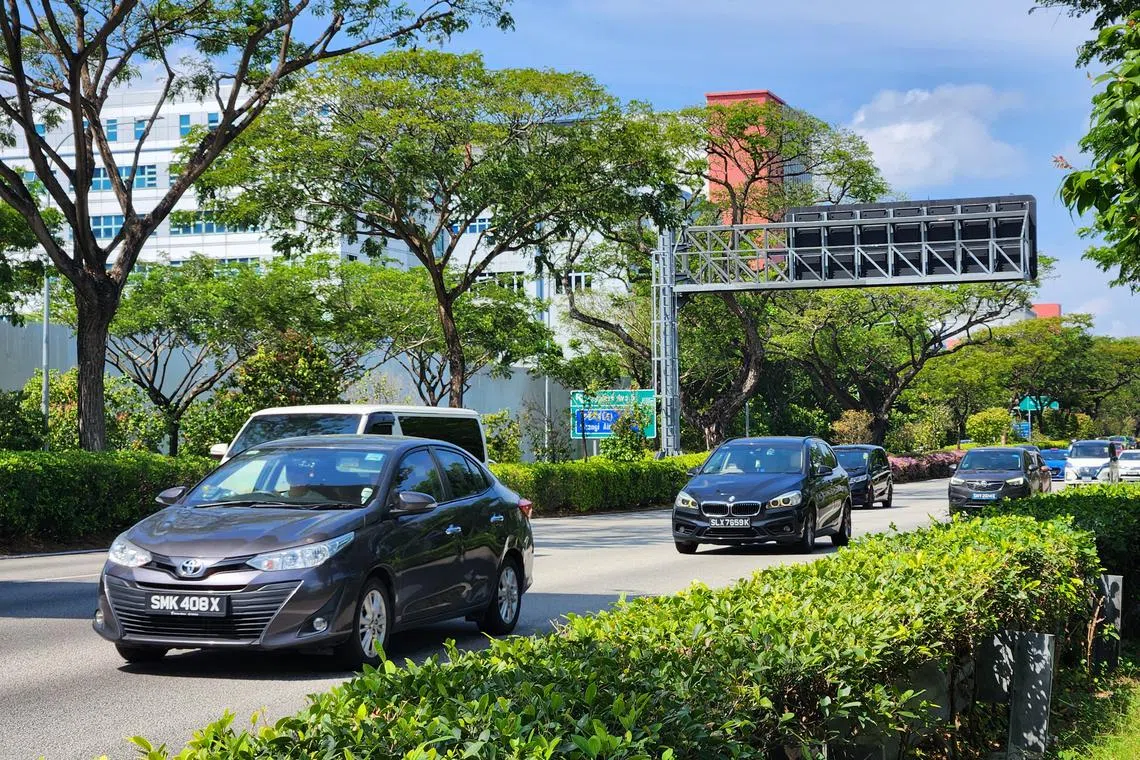 COE premiums in Category B, for larger, more powerful cars, rose by 5.5 per cent in April's first round of bidding. 