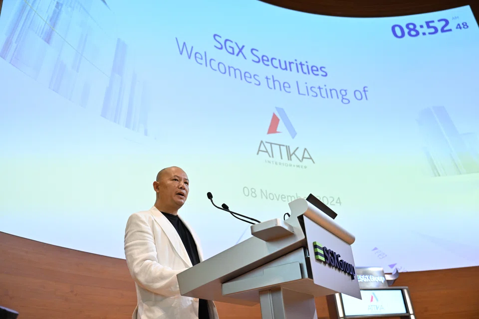 Managing director and executive chairman Steven Tan is also the controlling shareholder of Attika, with 84.6 per cent stake in the company post IPO placement. 