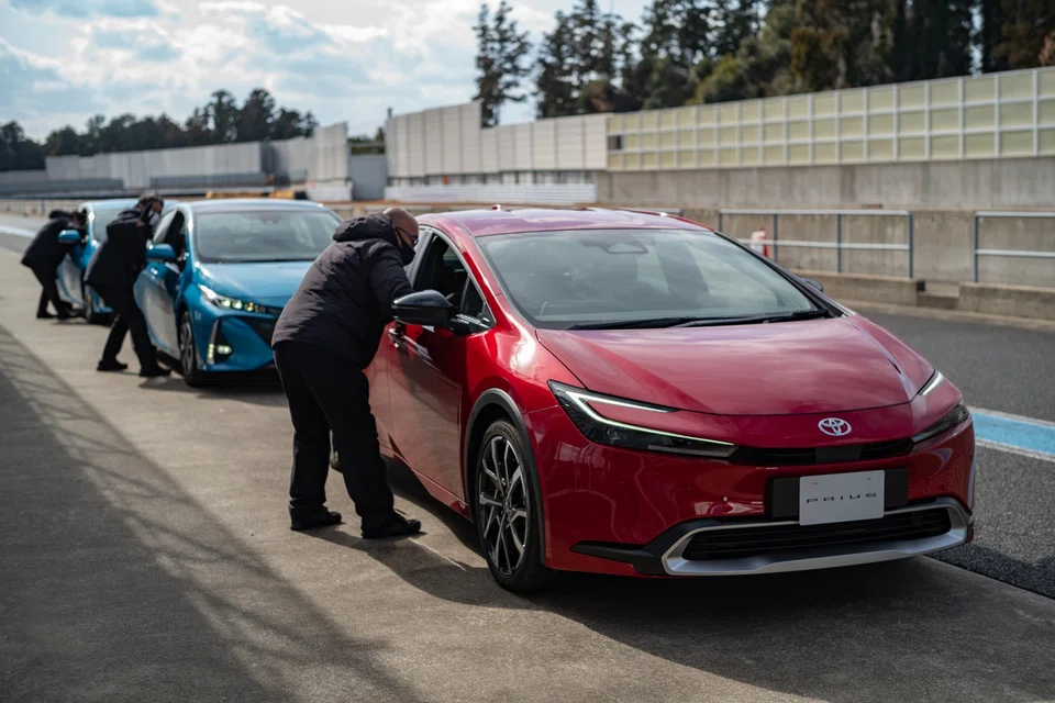 Hybrid sales jumped 32 per cent to 3.59 million units, accounting for one out of every three cars Toyota sells.