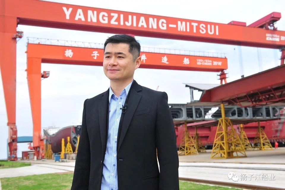 Ren Letian, chief executive of Yangzijiang Shipbuilding, notes that updating shareholders on the arbitration is a matter of promoting transparency and upholding the orderly functioning of the capital markets.