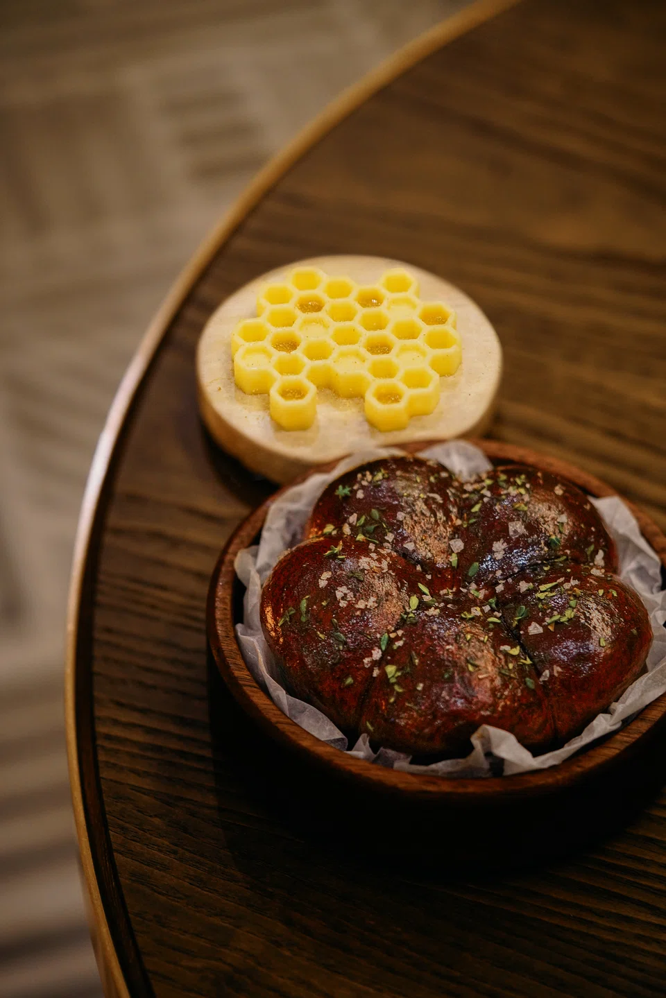 The 'Malai' bread is addictively soft and pillowy with strong malty, herbal flavour.                            