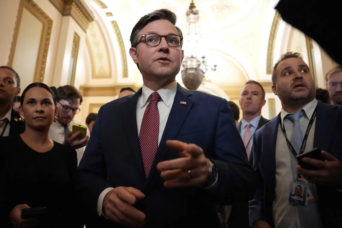 US Speaker Mike Johnson is aiming for the bill to pass the House this week, ahead of the May 26 Memorial Day holiday. 