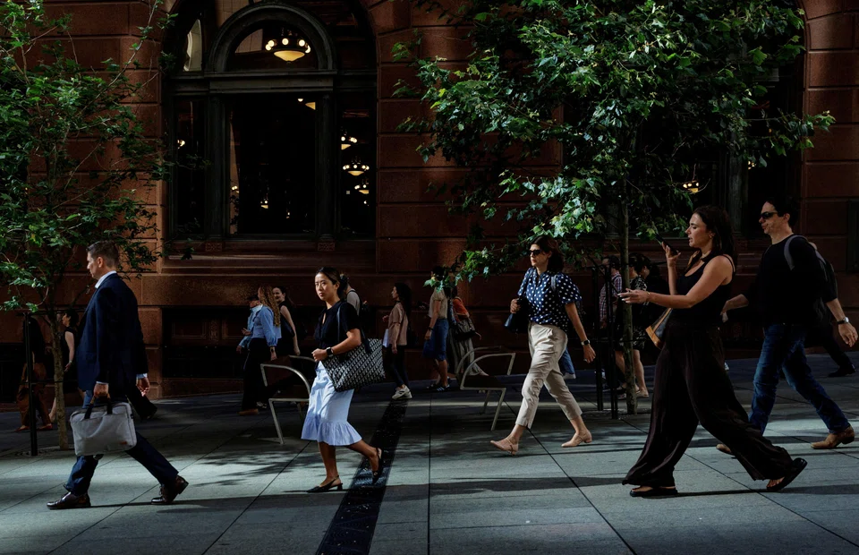 Australia's net employment increased 17,900 in March from February, when it rose a revised 49,600.