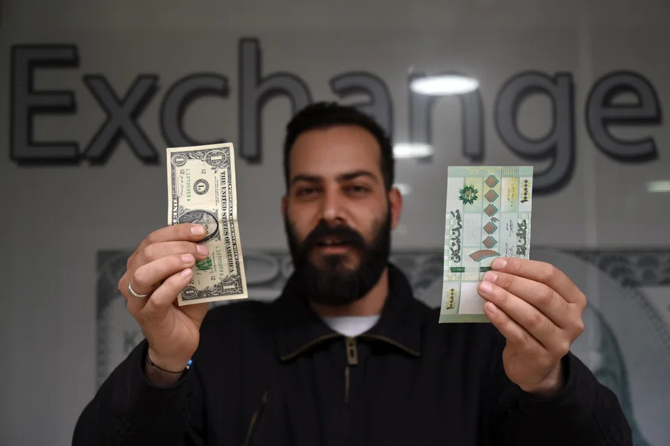 The Lebanese currency has lost some 98 per cent of its value against the US dollar since 2019.
