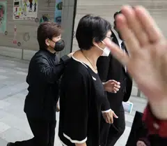 The three charges levelled against Olivia Lum (left) on Friday pertain to Section 157 of the Companies Act,