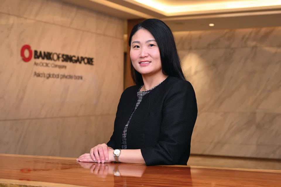 ‘Whole portfolio advisory is also more than just a conversation about asset allocation. It can be about recovering losses or reducing the cost of leverage through the use of derivatives. It can also be about the selection of the right solutions and services for the objective of legacy planning,’ says Vivienne Chia, Bank of Singapore’s global head of the Investment Solutions Group.