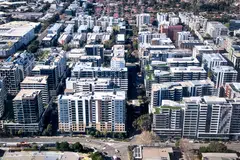 Apartment blocks in the Sydney suburb of Mascot. Housing has emerged as the most significant cost-of-living issue among voters, eclipsing grocery and energy bills ahead of next year’s general election.