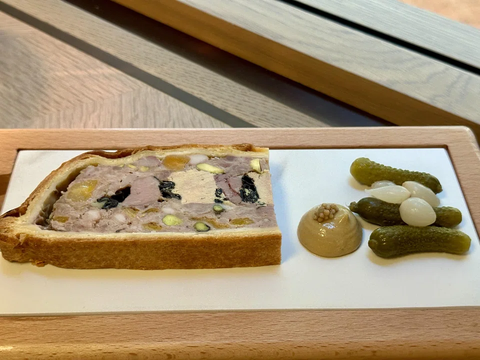 Pate en croute is a traditional cold meatloaf covered in pastry.