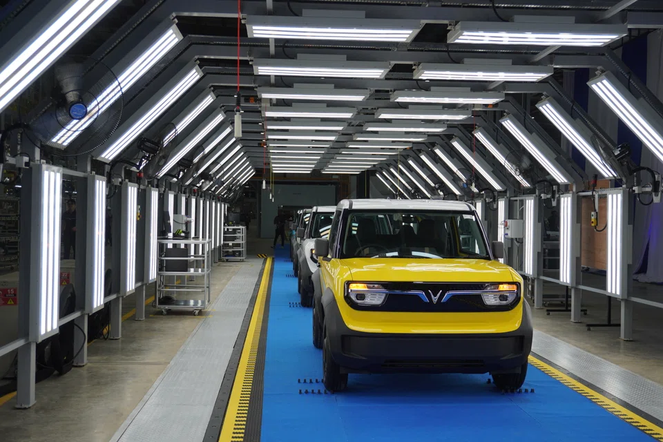 The plant in Subang, about a two-hour drive from Jakarta, will produce the VF3, a mini electric SUV that VinFast expects to drive the bulk of its sales in Indonesia.