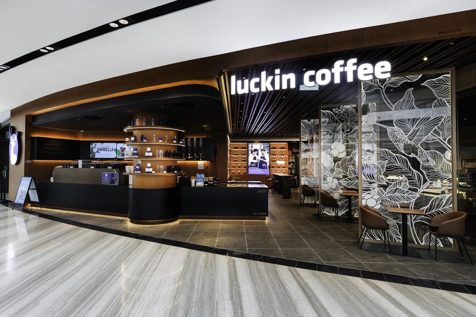 Luckin, a coffee chain, successfully sued a business in Thailand that had opened cafes under the same name with an almost identical logo.